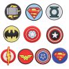 Superhero Logo 10 PCS/Set Croc Charms Interest Shoe Charms For Croc