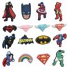 Super Hero 16 PCS/Set Croc Charms Movie Shoe Charms For Croc