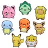 Pokemon 8 PCS/Set Croc Charms Cartoon Shoe Charms For Croc