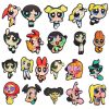 Powerpuff Girl 21 PCS/Set Croc Charms Cartoon Shoe Charms For Croc