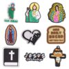 Jesus 9 PCS/Set Croc Charms Fate Shoe Charms For Croc