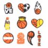 Basketball 10 PCS/Set Croc Charms Sport Shoe Charms For Croc