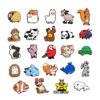 Cute 24 PCS/Set Croc Charms Animal Shoe Charms For Croc