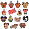 Mickey 15 PCS/Set Croc Charms Halloween Shoe Charms For Croc