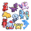 Mystic Beast 11 PCS/Set Croc Charms Animal Shoe Charms For Croc