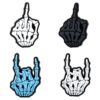 Skeleton Hand 4 PCS/Set Croc Charms Halloween Shoe Charms For Croc