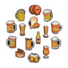 Beer 12 PCS/Set Croc Charms Drink Shoe Charms For Croc