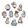 Cute Duck 10 PCS/Set Croc Charms Animal Shoe Charms For Croc