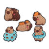 Cute Bear 5 PCS/Set Croc Charms Animal Shoe Charms For Croc