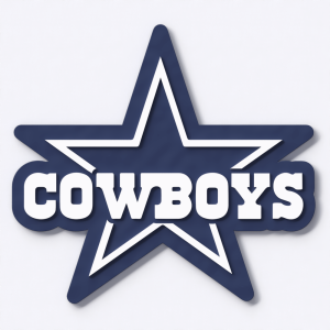 Logo Dallas Cowboys Shoes Charms for Croc