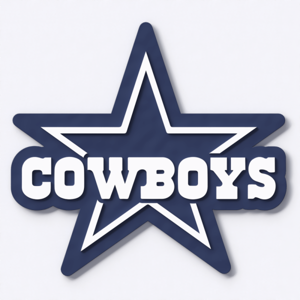 Logo Dallas Cowboys Shoes Charms for Croc