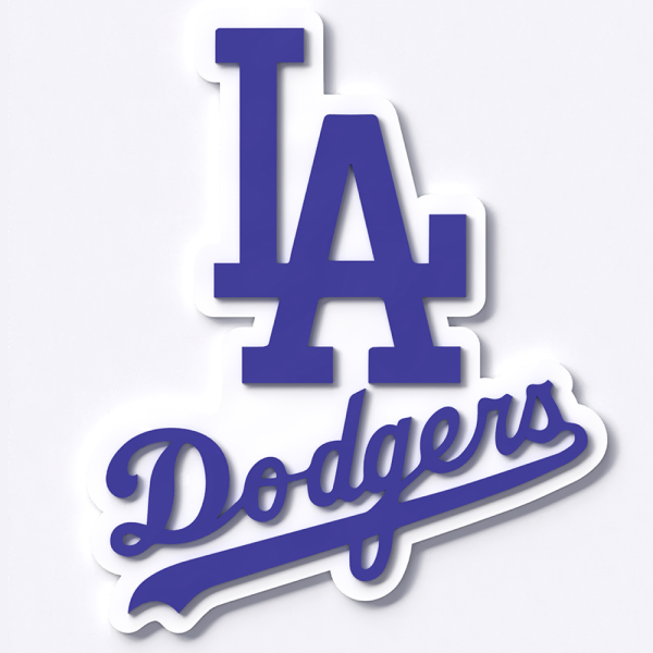 Logo Los Angeles Dodgers Shoes Charms for Croc