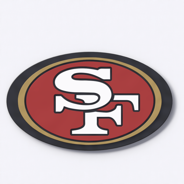 Logo San Francisco 49ers Shoes Charms for Croc